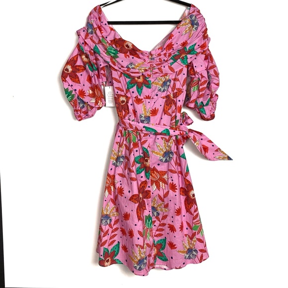 Eloquii Dresses | New Eloquii Pink Floral Wrap Dress | Poshmark
